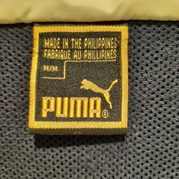 Vintage PUMA Mens packable jacket (medium) - Picture 4 of 11